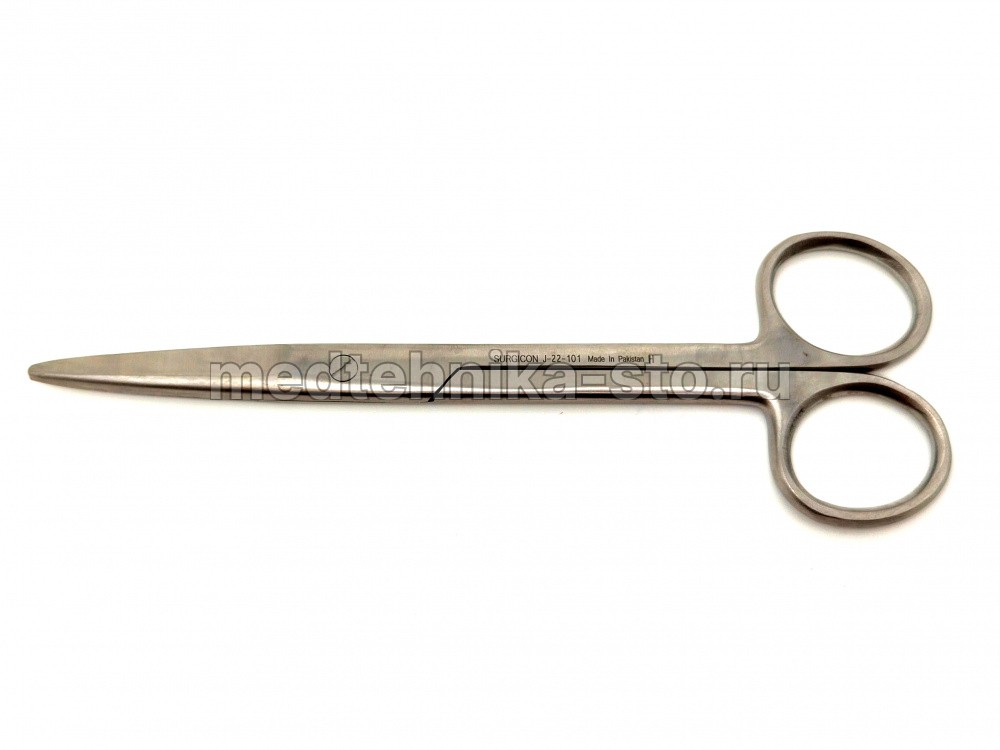 Ножницы хирургические прямые, 150 мм, Surgicon