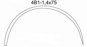 Игла хирургическая 4В1-1,4х75