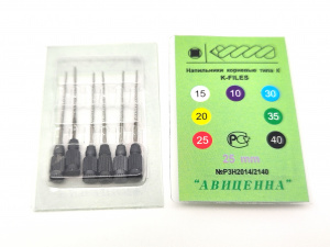 К-файл ручной № 15,20,25,30,35,40