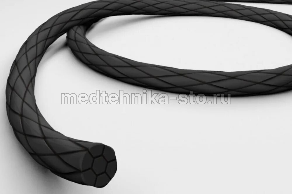 Шелк черный 75 см, м.р. 3